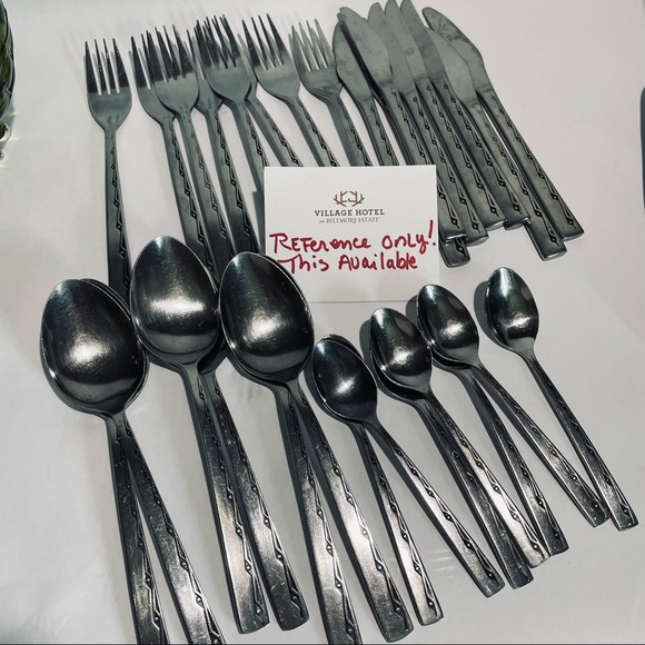 Viners Executive Suite stainless flatware 4 piece setting - Picture 6 of 6